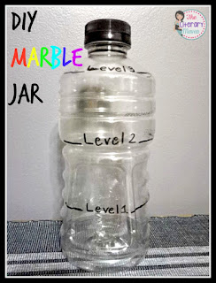 Build positive classroom community. All you'll need for these DIY Marble Jars is some empty containers, pom-pom balls, a ruler, and a permanent marker. They are inexpensive and easy to make, especially if you have multiple classes.