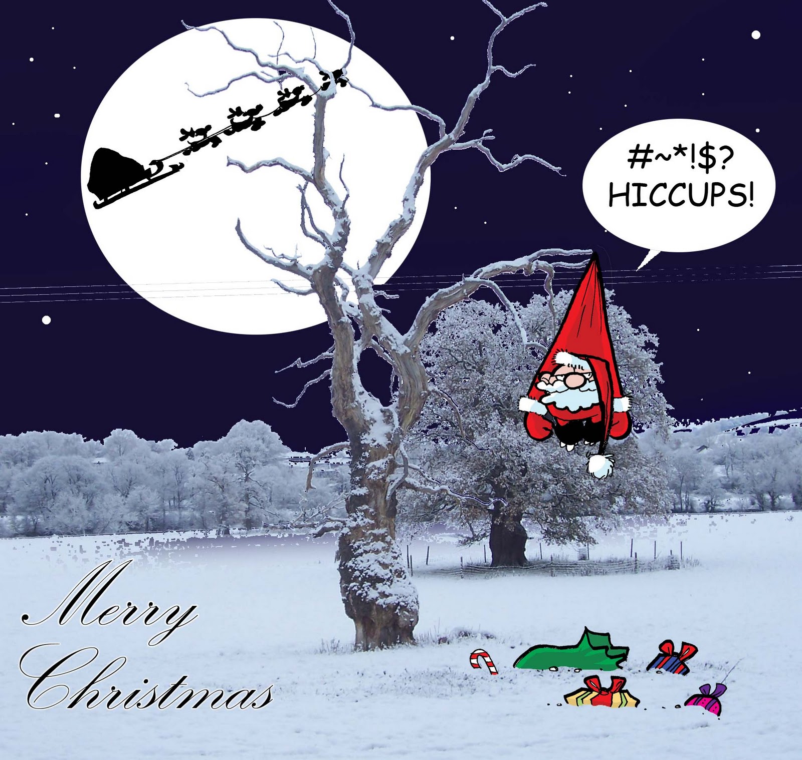 Diary of a Cartoonist: A Christmas card to you all!!