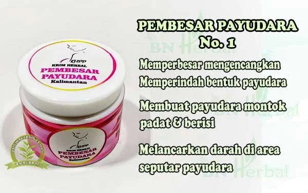 krim Herbal pembesar, pengencang, pemontok payudara