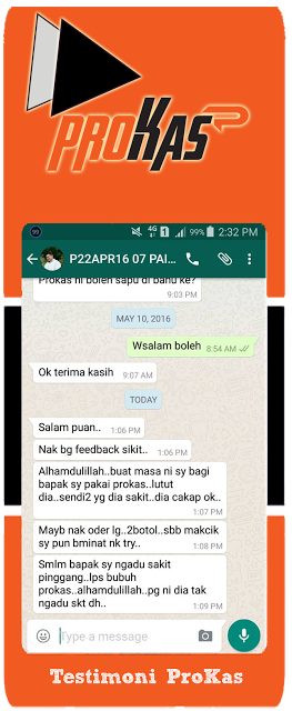 PROKAS PENAWAR SAKIT LUTUT DAN SAKIT BELAKANG - ISTIMEWA 