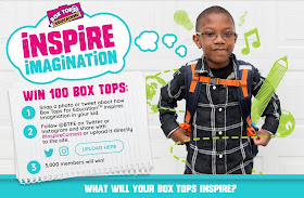 Inspire Imagination Box Tops program