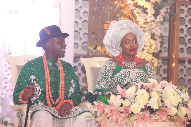 LAGOS Celebrity Women Storm Capt CHRIS & MARTHA NAJOMO's Daughters Wedding