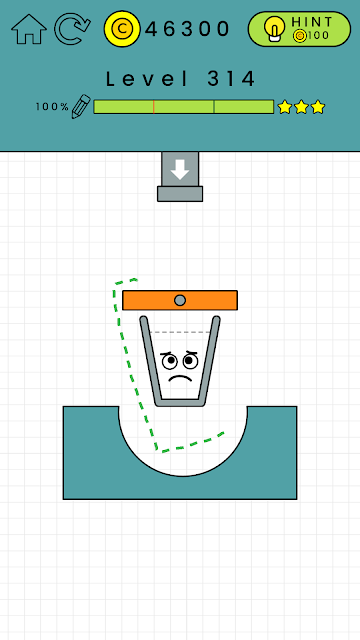 Happy Glass Level 314 Solution, Cheats, Walkthrough 3 Stars for Android and iOS