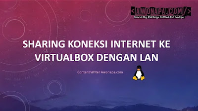 Share Internet dengan LAN