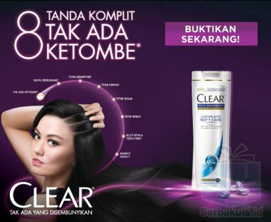 Shampoo Clear Menghilangkan Ketombe Dengan Maksimal