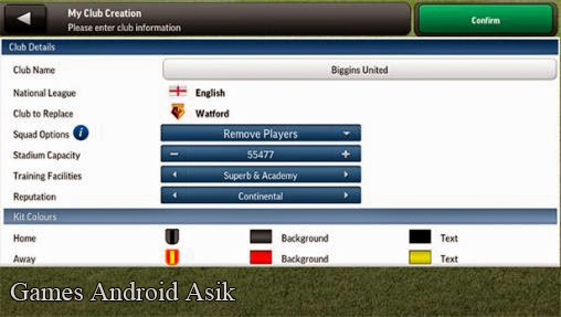 Android Games Football Manager Handheld 2014 Asik | Games Android Asik