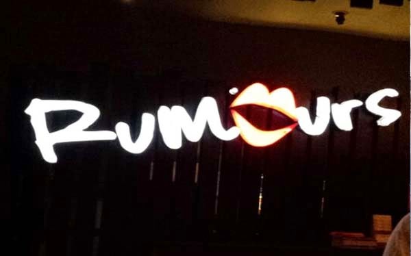 Dinner at Rumours Seminyak