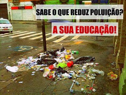 JOGUE LIXO NO LIXO