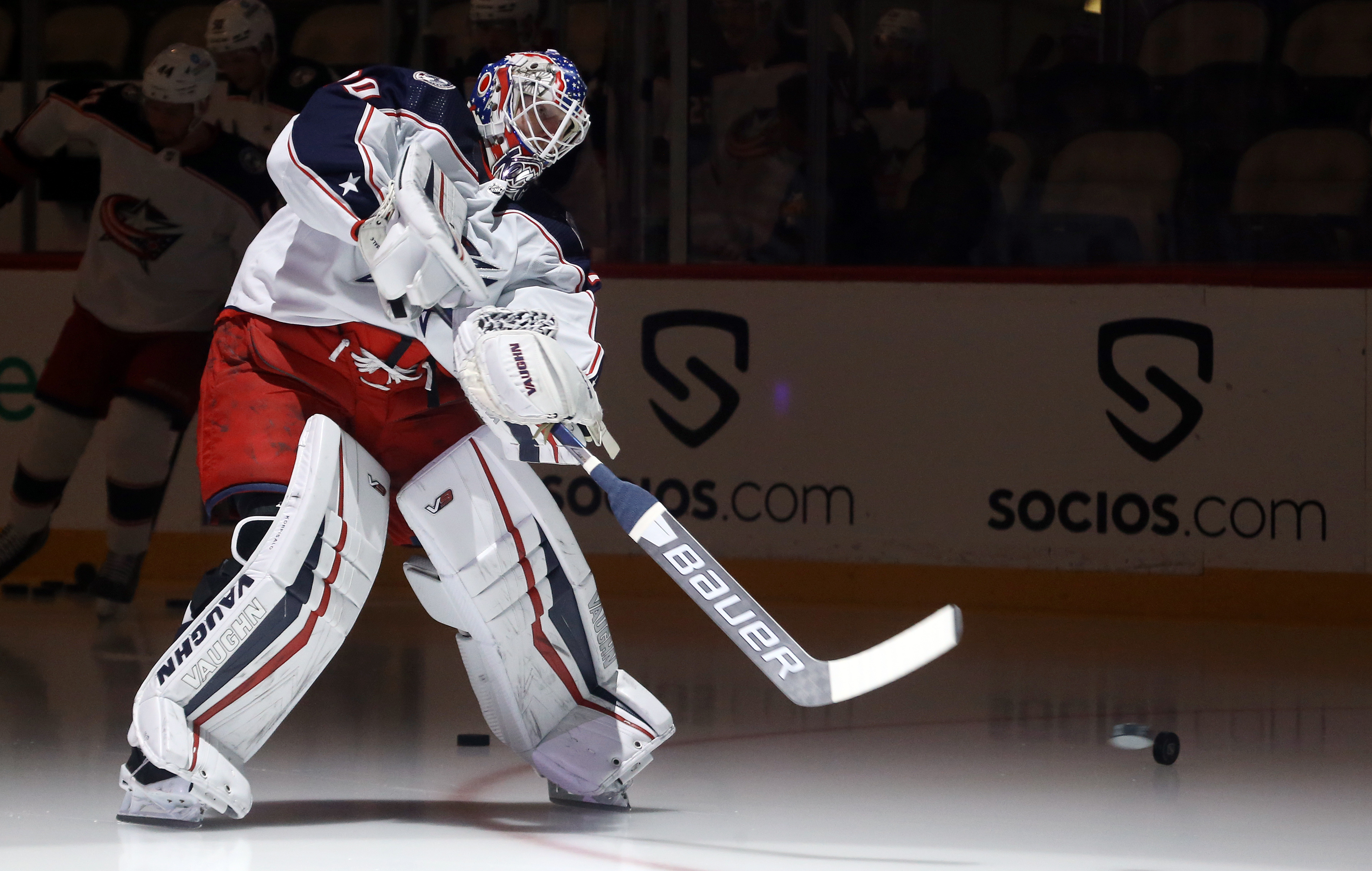 Memorial service to be held for Blue Jackets goalie