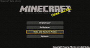 Fire up minecraft and click on Mods and Texture Packs (minecraft mods and texture packs)