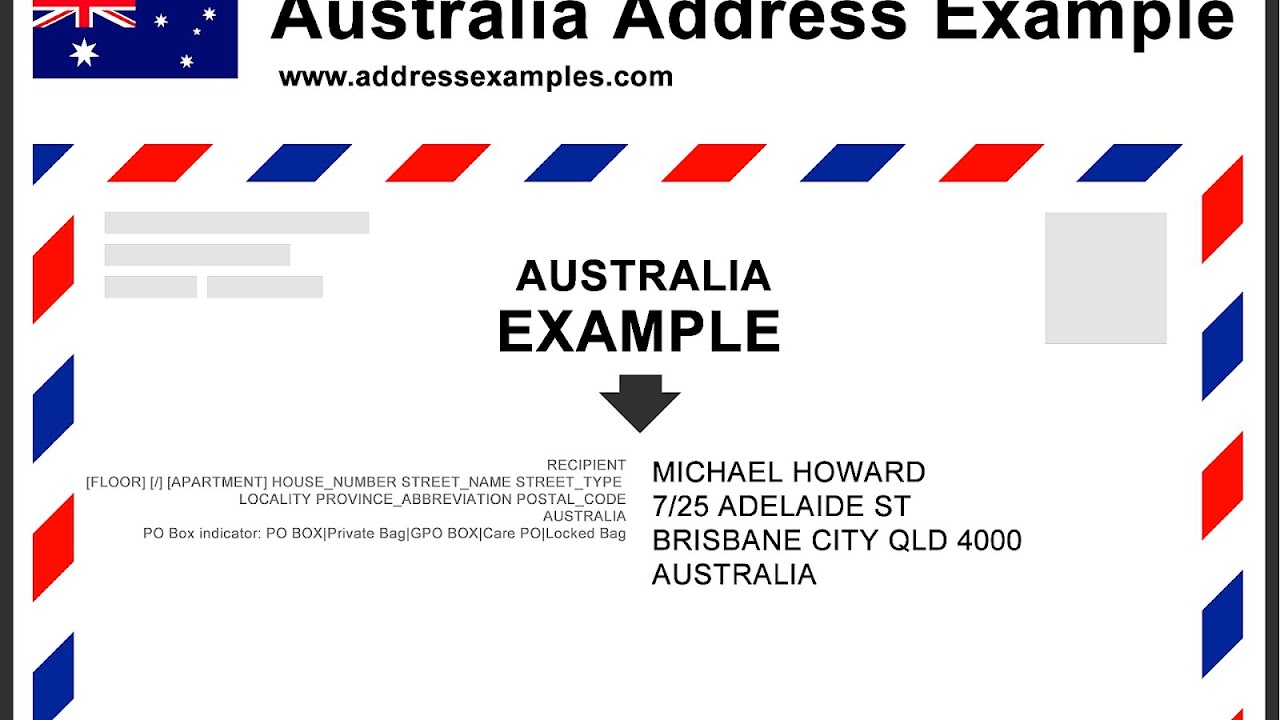 Example Of A Po Box Address