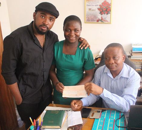 Gasmilla Awards Scholarship to Winneba SHS Student | Ghana News