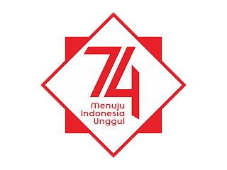 Logo HUT RI ke 74 TH Vector Format CDR, PNG, SVG HD