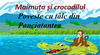 Maimuța și crocodilul - Poveste cu tâlc din Panciatantra