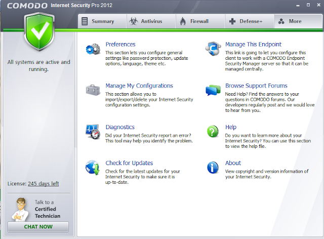 Comodo Internet Security Professional 2012