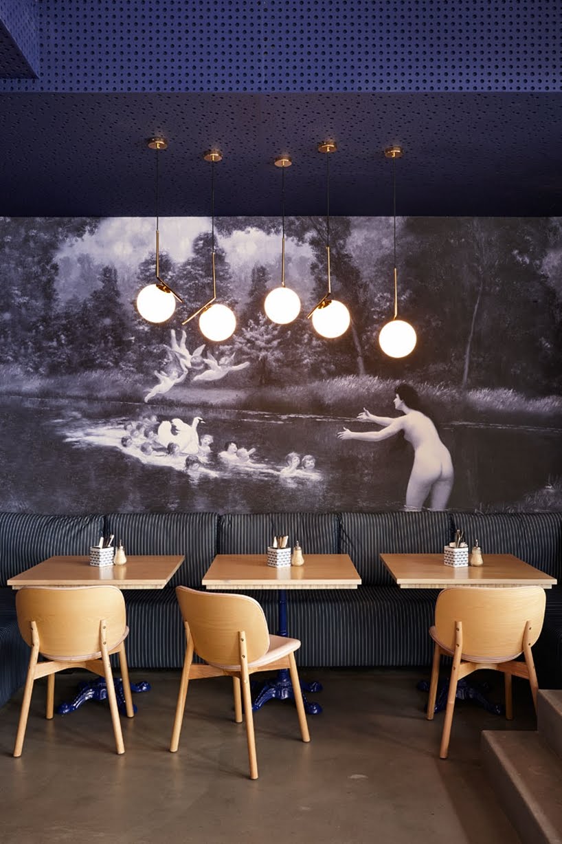 Haldane Martin ha diseñado el recientemente inaugurado Swan Cafe en Ciudad del Cabo