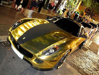 the golden ferrari