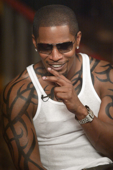 Labels: Jamie Foxx, Male Tattoos, Movie Stars