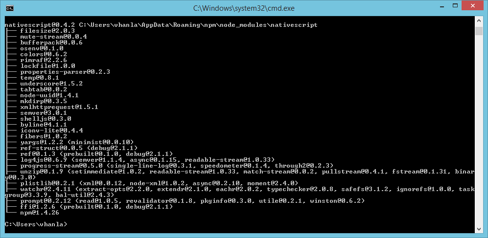 NativeScript-CLI