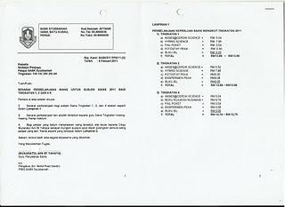 SCIENCE: CONTOH SURAT PERMOHONAN PEMBELIAN BUKU TAMBAHAN 