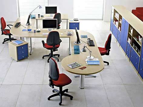desain ruang kerja kantor