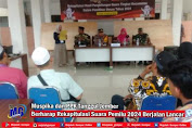 Muspika dan PPK Tanggul Jember Berharap Rekapitulasi Suara Pemilu 2024 Berjalan Lancar