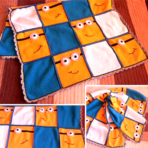 Minion Blanket - Free Pattern