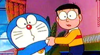 Doraemon dan Nobita gambar kartun animasi anak-anak