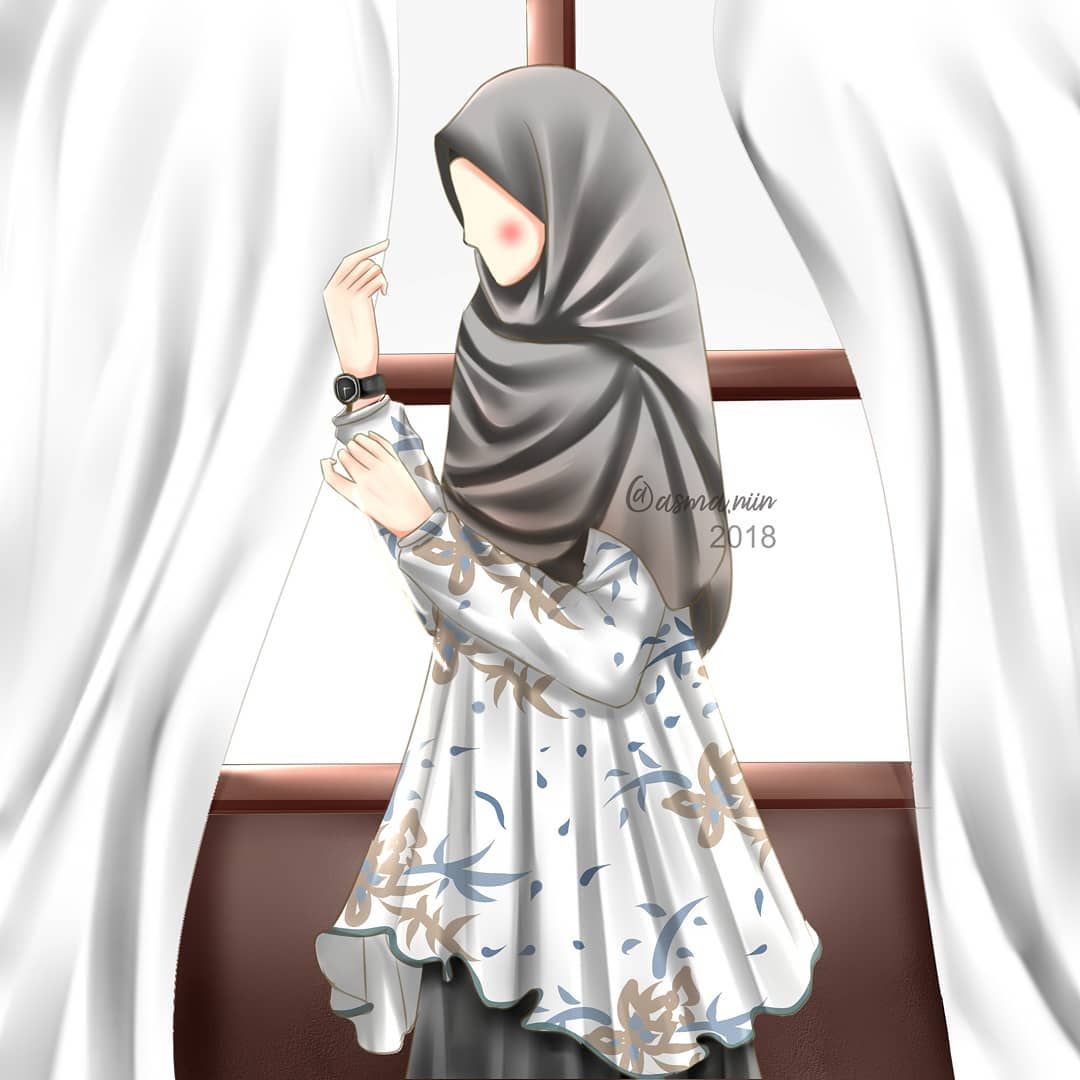 23 best art animasi  hijab  Blog Ely setiawan