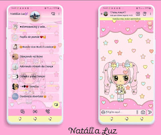 Litlle Doll Girls Theme For YOWhatsApp & Fouad WhatsApp By Natalia Luz