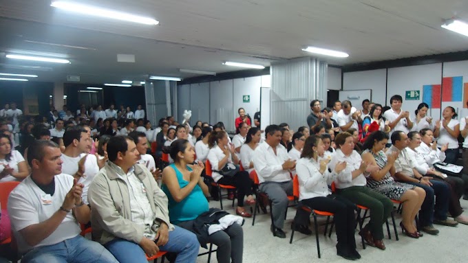 En el SENA Málaga, todos unidos por un ¡No a la violencia, sí a la vida!: Aprendices, Administrativos e Instructores, todos a una sola voz contra las Amenazas al subdirector