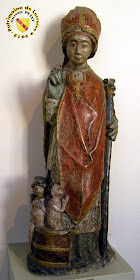 Saint-Nicolas (XVIe siècle) - Statue en bois - Musée Lorrain de Nancy (54)