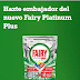 Puedes ganar una lote de Fairy Platinum Plus para ti y para compartir con tus amig@s