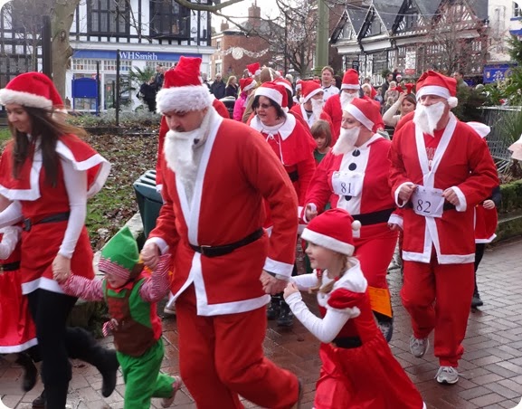 Nantwich Festive Fun Run 2013