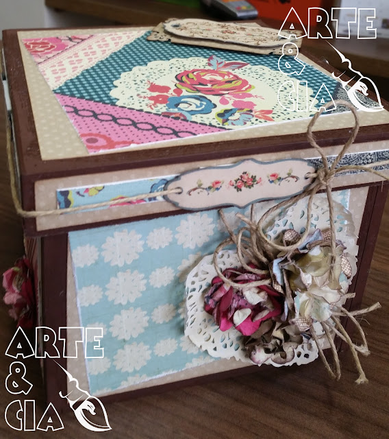 Scrapdecor: Caixa em MDF Arte & Cia 7