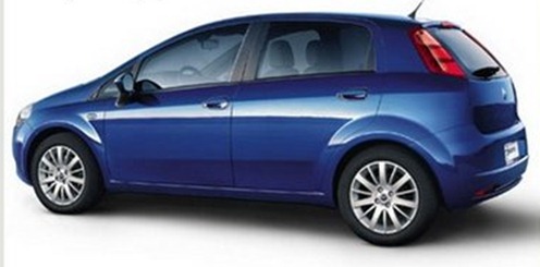 Fiat Grande Punto side view
