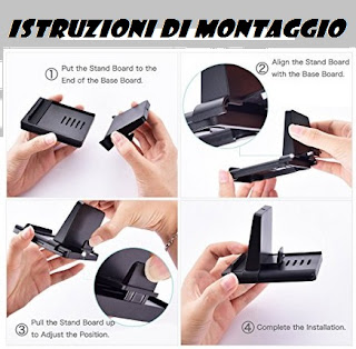 Supporto smartphone da tavolo regolabile: RECENSIONE Choetech stand