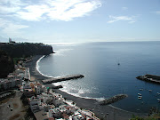 Imágenes de Playa Santiago. Aquí se pueden ver fotos de las playas y muelle . (playa de santiago gomera)