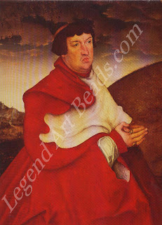 Much of Grunewald’s later career was spent in the employment of Cardinal Albrecht, his second major patron. During his employment in Albrecht's court he exercised several of his talents including art and architecture. After nearly a decade, though, he was dismissed from his post because he was a known sympathizer with the Peasants' Revolt. 