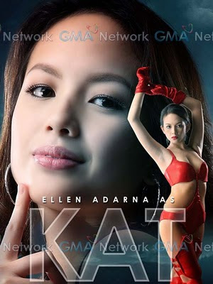 Ellen Adarna as a Super Hero in captain barbel