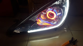 Custom Lampu  Projie Aes Jazz  Rs Lampu  Hid Mobil  Murah 