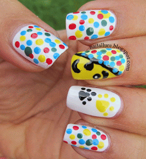 Pudsey Nails for Children in Need