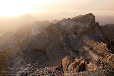 Coucher de soleil au sommet du Mont Perdu