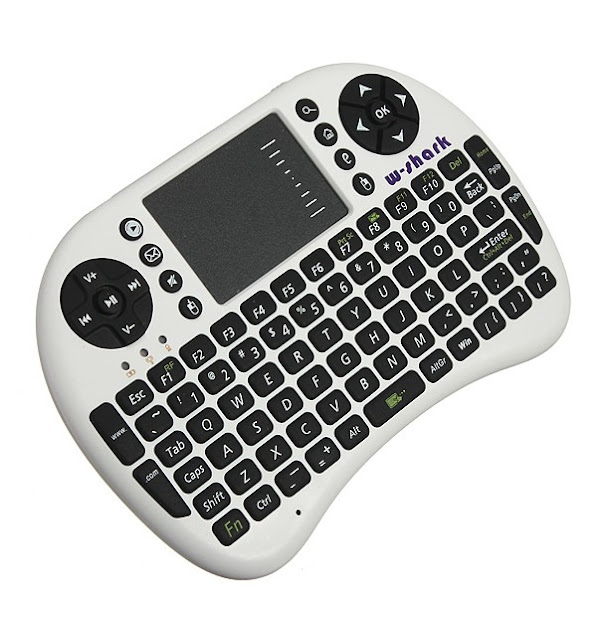 Wireless Keyboard + Touchpad Mouse Combo For Android Tablet