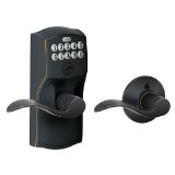 Camelot Keypad Entry with Auto-Lock and Accent Levers