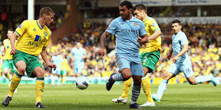 Prediksi Pertandingan Norwich vs Manchester City 29 Desember 2012