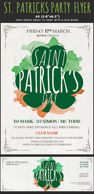   Saint Patrick's Day Flyer