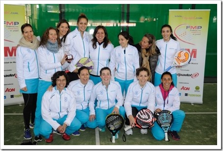 Equipo Femenino Chamartin Campeonas Madrid 2015