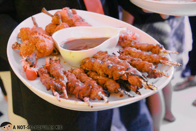 Cocktail snacks in Midas Hotel and Casino