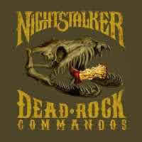pochette NIGHTSTALKER dead rock commandos, réédition 2022